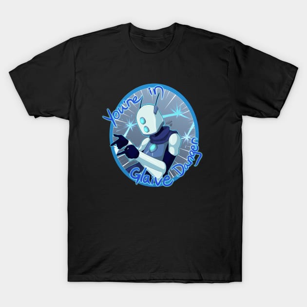 Risk of Rain 2 - You're in Glaive Danger ~Arctic~ T-Shirt by MutationIvori